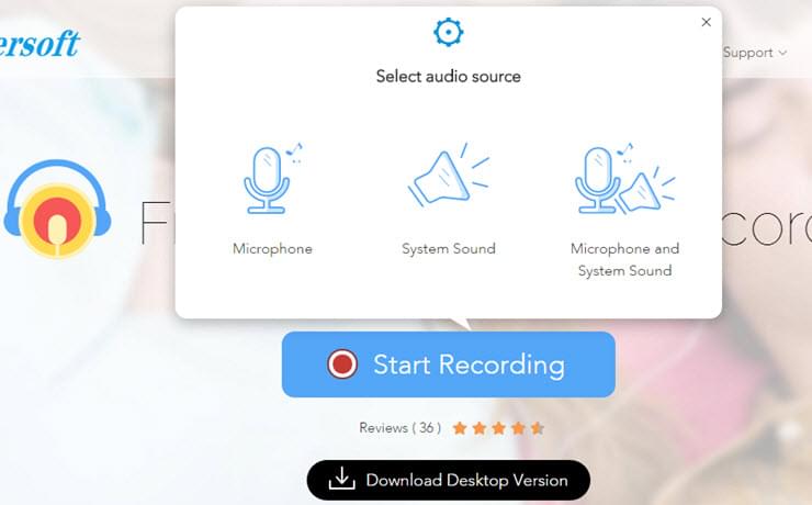 free sound recorder audify download