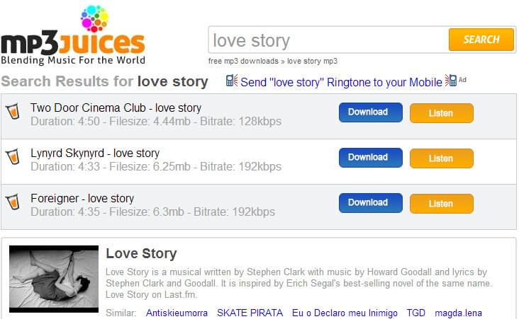 Mobile S Sites Music